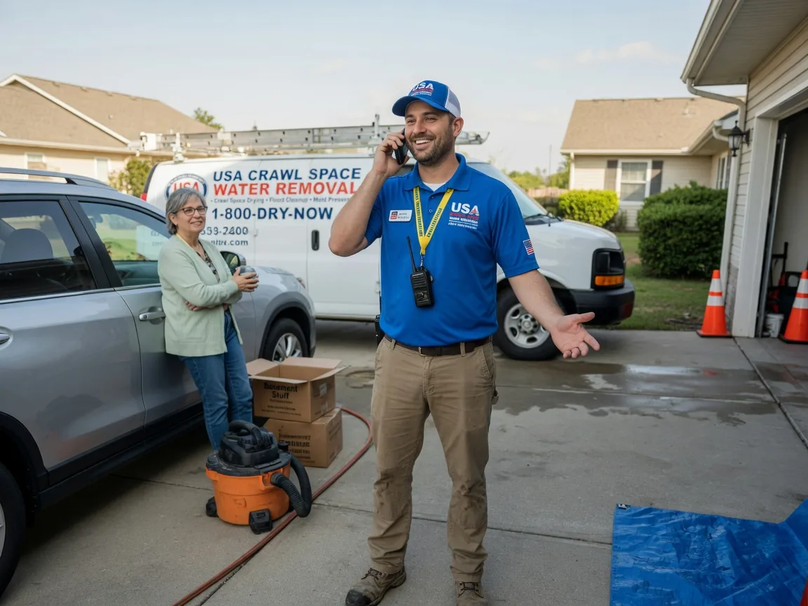 Crawl Space Water Removal Union City, OK FAQs
